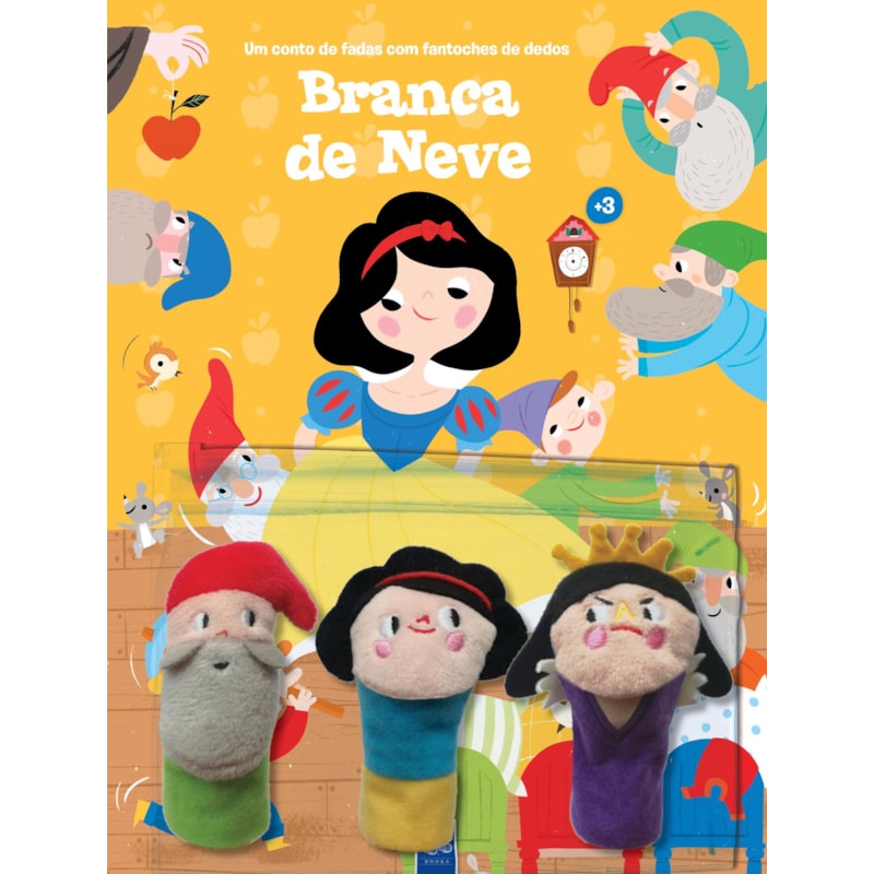 Um conto de fadas com fantoches de dedos - Branca de Neve