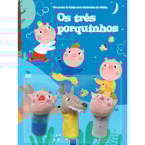Um conto de fadas com fantoches de dedos: os três porquinhos