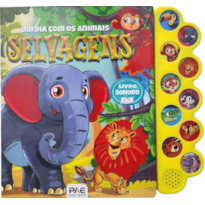 Um dia com os animais selvagens: livro sonoro