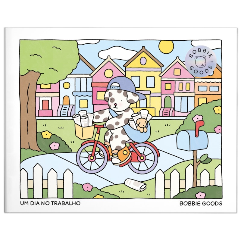 UM DIA NO TRABALHO (ON THE JOB) - LIVRO DE COLORIR OFICIAL BOBBIE GOODS