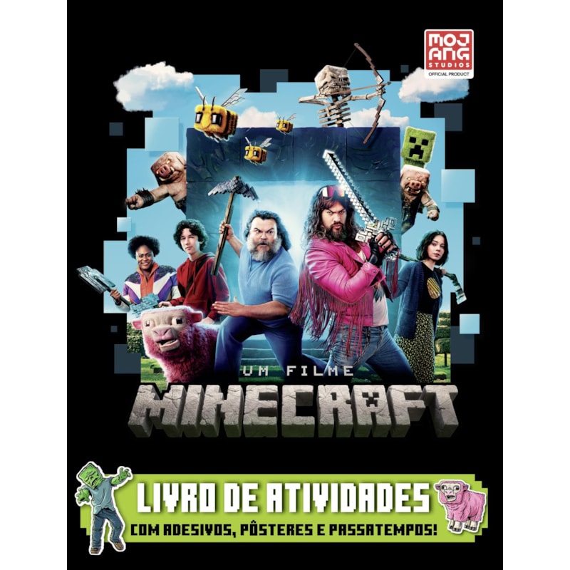 UM FILME MINECRAFT | LIVRO OFICIAL DE ATIVIDADES