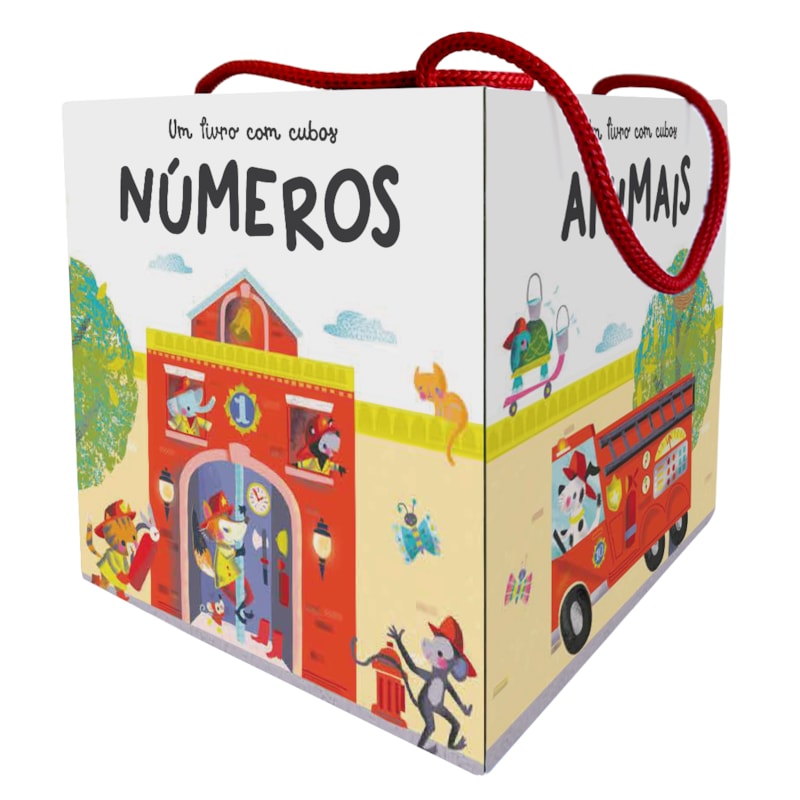 Um livro com cubos - Bombeiros