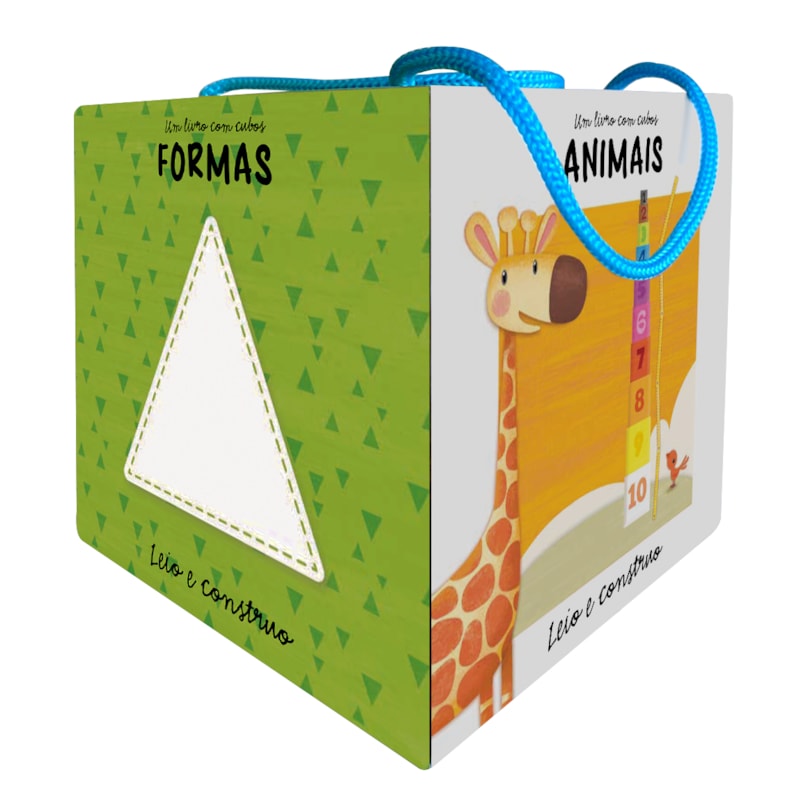 Um livro com cubos - Leio e construo