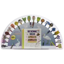UM LIVRO-KIT DIVERTIDO! DESENHE SEUS AMIGOS ANIMAIS
