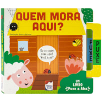 UM LIVRO PUXE A ABA: QUEM MORA AQUI?