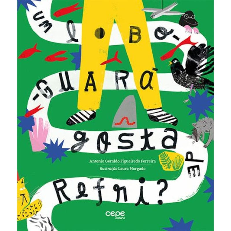 UM LOBO-GUARÁ GOSTA DE REFRI?