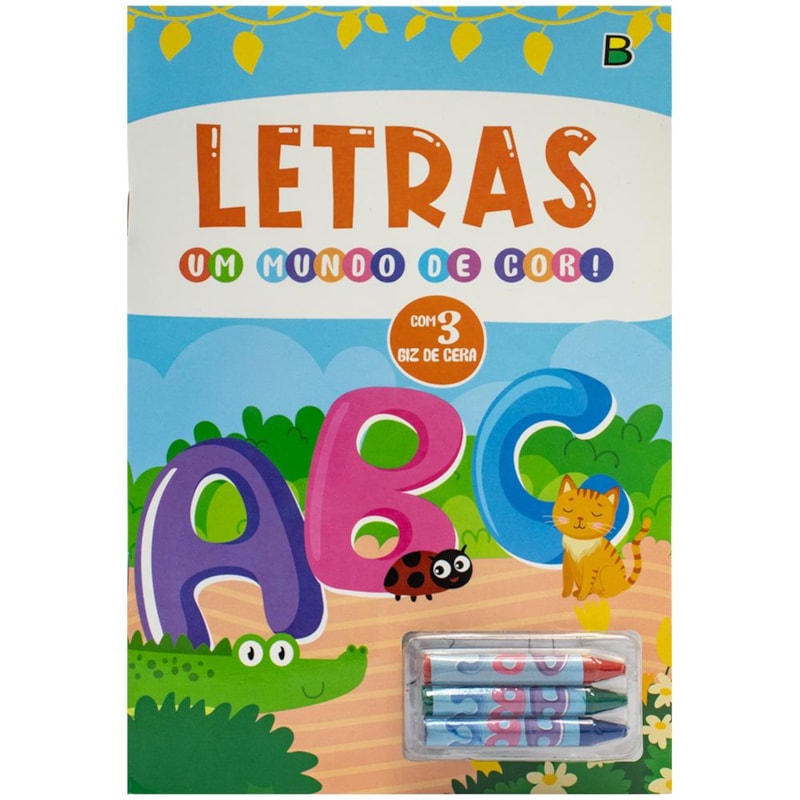 UM MUNDO DE COR! LETRAS