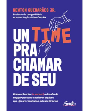UM TIME PRA CHAMAR DE SEU!: COMO ENFRENTAR (E VENCER) O DESAFIO DE ENGAJAR PESSOAS E ACELERAR EQUIPES QUE GERAM RESULTADOS EXTRAORDINÁRIOS