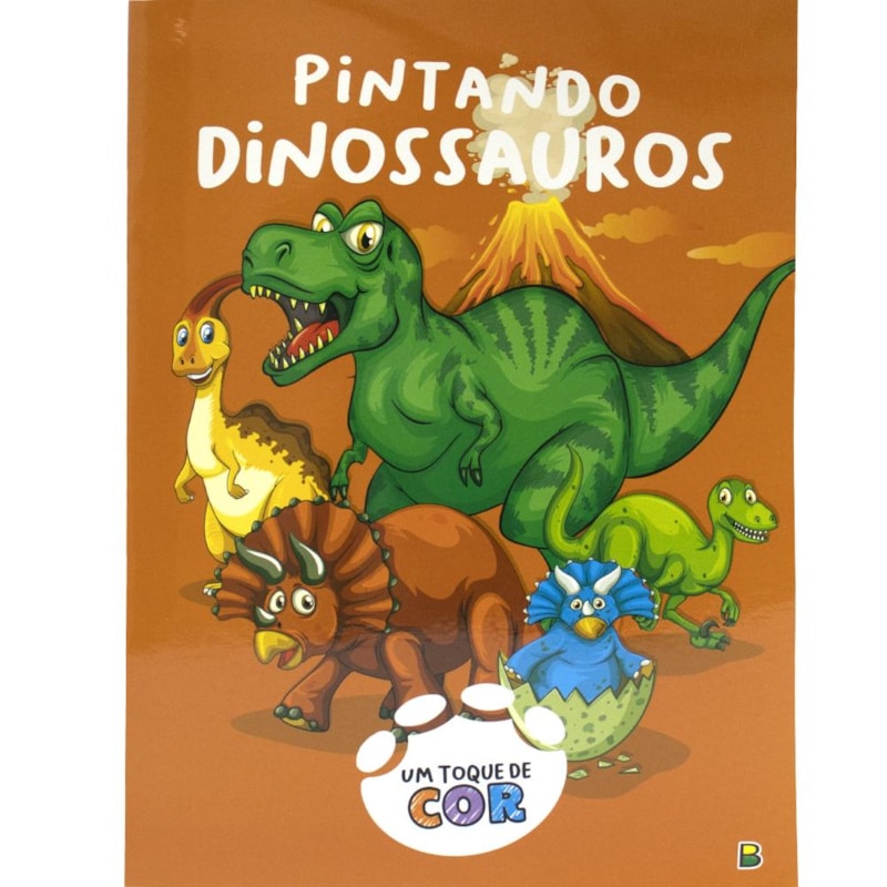 UM TOQUE DE COR! DINOSSAUROS