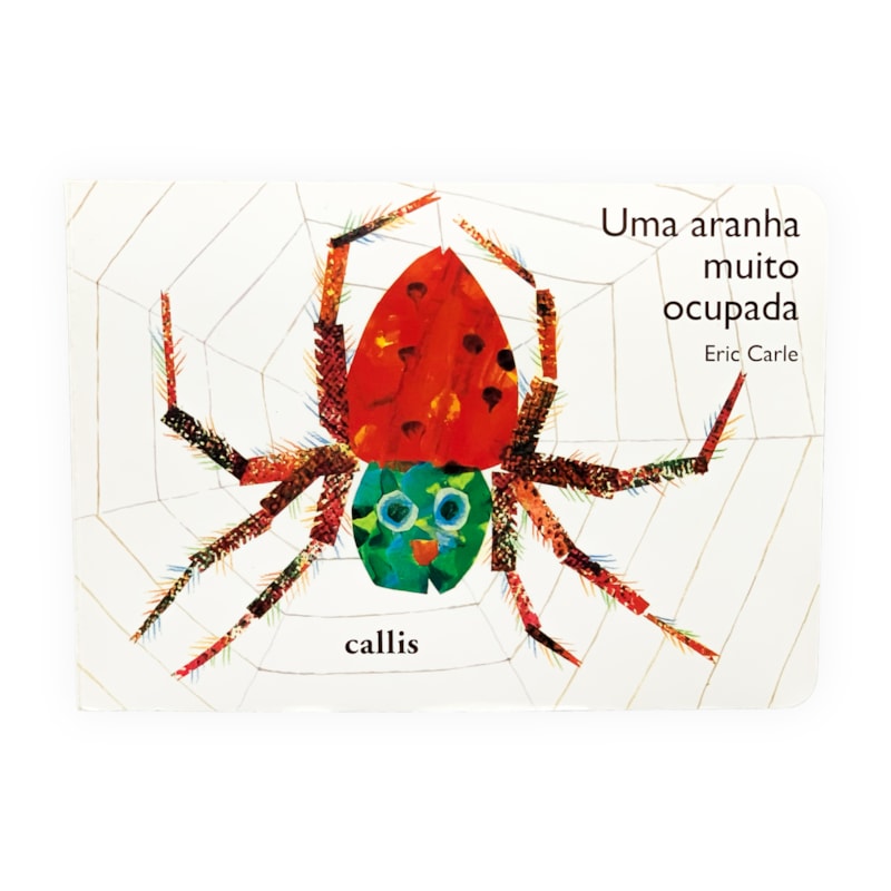 UMA ARANHA MUITO OCUPADA - UM LIVRO CARTONADO DE ERIC CARLE
