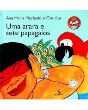 Uma arara e sete papagaios