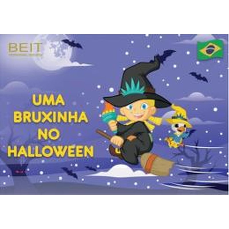 UMA BRUXINHA NO HALLOWEEN