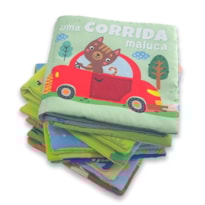 UMA CORRIDA MALUCA:LIVRO DE PANO