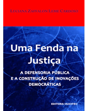 UMA FENDA NA JUSTIÇA: AS INOVAÇÕES DEMOCRÁTICAS CONSTRUÍDAS NA DEFENSORIA PÚBLICA