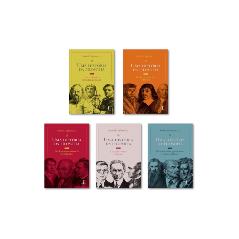 UMA HISTÓRIA DA FILOSOFIA - 5 VOLUMES