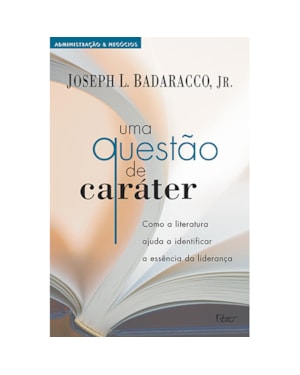 UMA QUESTÃO DE CARÁTER