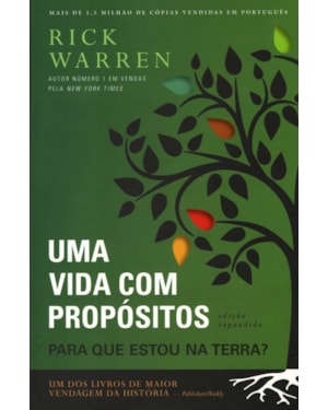 UMA VIDA COM PROPOSITOS - PARA QUE ESTOU NA TERRA