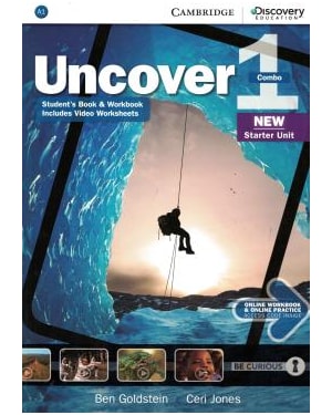 UNCOVER 1 FULL COMBO WITH ONLINE WORKBOOK AND ONLINE PRACTICE - 1ST ED