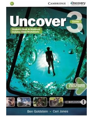 UNCOVER 3 FULL COMBO WITH ONLINE WB AND ONLINE PRACTICE - 1ST ED