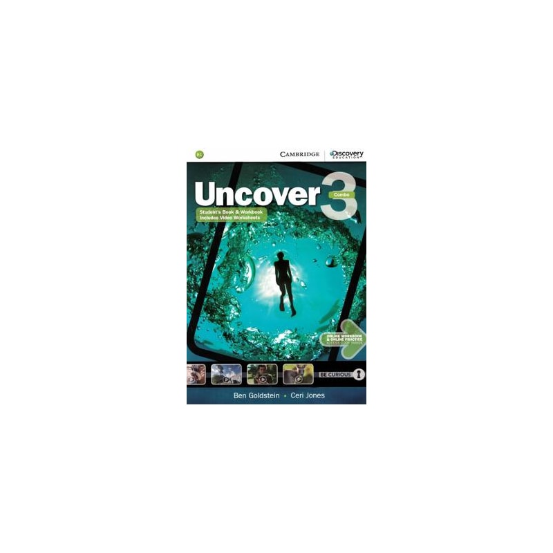 UNCOVER 3 FULL COMBO WITH ONLINE WB AND ONLINE PRACTICE - 1ST ED