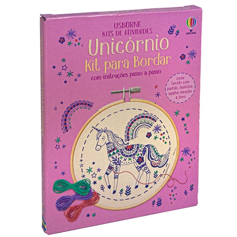 UNICÓRNIO: KIT PARA BORDAR