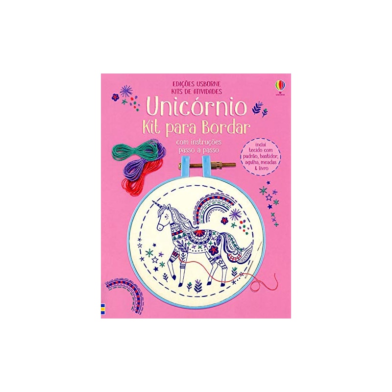 UNICÓRNIO: KIT PARA BORDAR