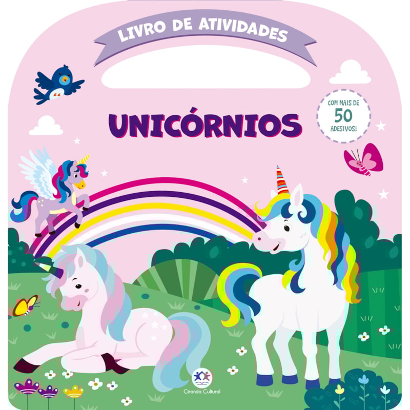 UNICÓRNIOS - ATIVIDADES E MAIS DE 50 ADESIVOS