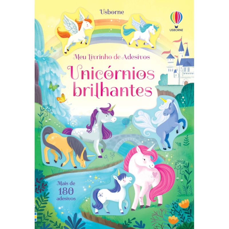 UNICÓRNIOS BRILHANTES: MEU LIVRINHO DE ADESIVOS