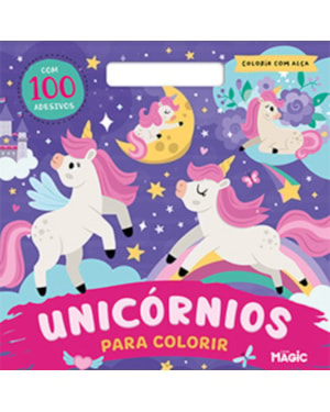 UNICÓRNIOS - COM 100 ADESIVOS