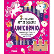 UNICÓRNIOS - KIT DE ATIVIDADES COM MARCADORES E CANETAS PERFUMADAS