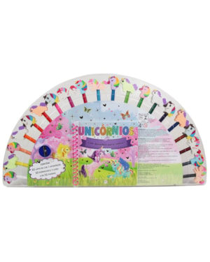 UNICÓRNIOS - LIVRO COM ATIVIDADES E DESENHOS PARA COLORIR