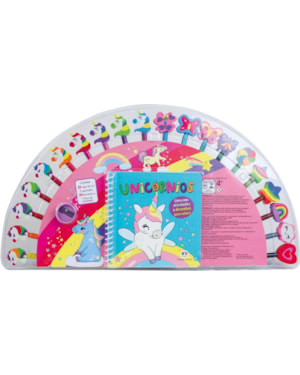 UNICÓRNIOS - LIVRO COM ATIVIDADES E DESENHOS PARA COLORIR