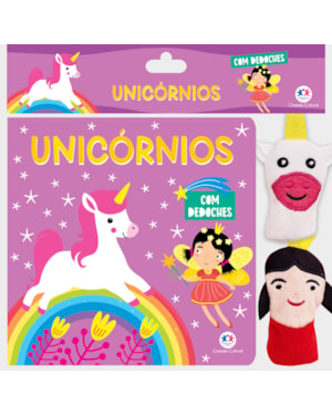 UNICÓRNIOS - LIVRO COM DEDOCHE