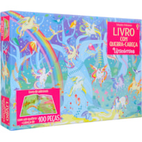 UNICÓRNIOS: LIVRO COM QUEBRA-CABEÇA