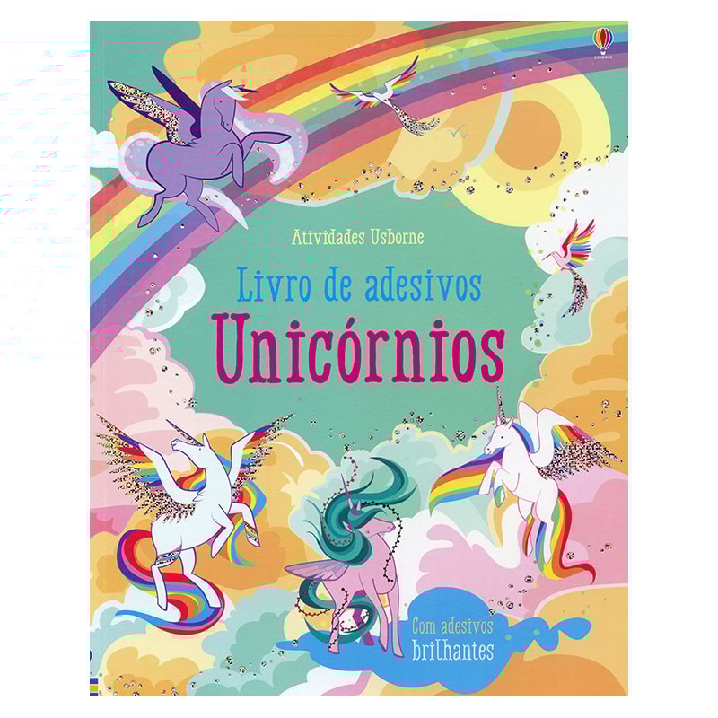 UNICÓRNIOS : LIVRO DE ADESIVOS