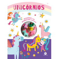 UNICÓRNIOS - LIVRO DE ATIVIDADES COM BORRACHAS DIVERTIDAS EM FORMATO DE UNICÓRNIOS