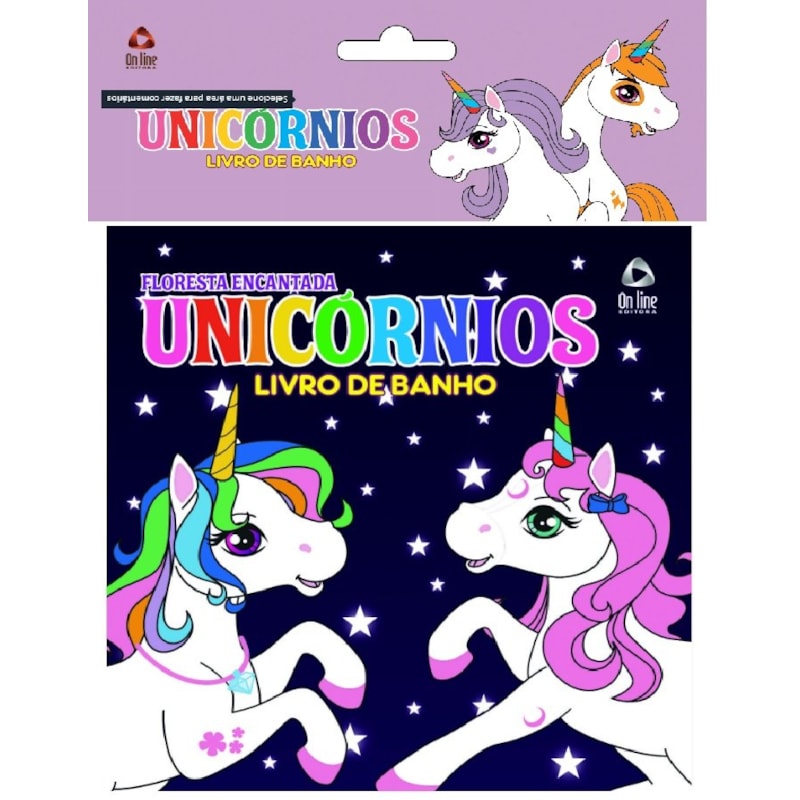 UNICÓRNIOS LIVRO DE BANHO