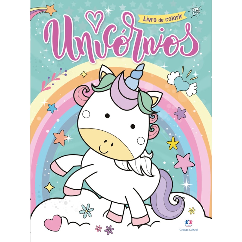 UNICÓRNIOS - LIVRO DE COLORIR