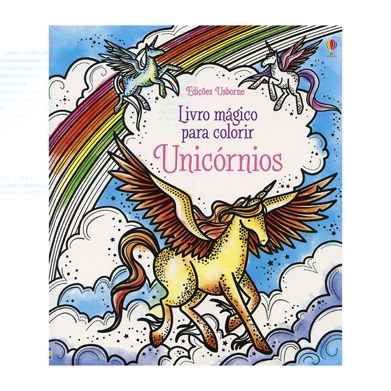 UNICÓRNIOS: LIVRO MÁGICO PARA COLORIR
