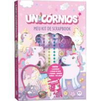 UNICÓRNIOS - MEU KIT DE SCRAPBOOK