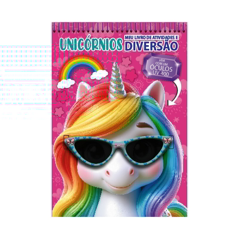 UNICÓRNIOS MEU LIVRO DE ATIVIDADES E DIVERSÃO