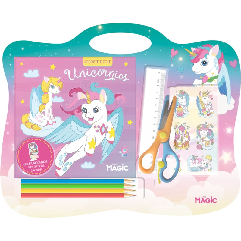 UNICÓRNIOS - RECORTE E COLE