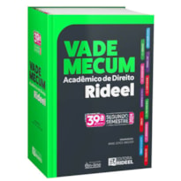 VADE MECUM ACADÊMICO DE DIREITO RIDEEL 2024 39ª EDIÇÃO - 2º SEMESTRE