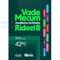 Vade mecum acadêmico de direito rideel - tradicional - 2026.1