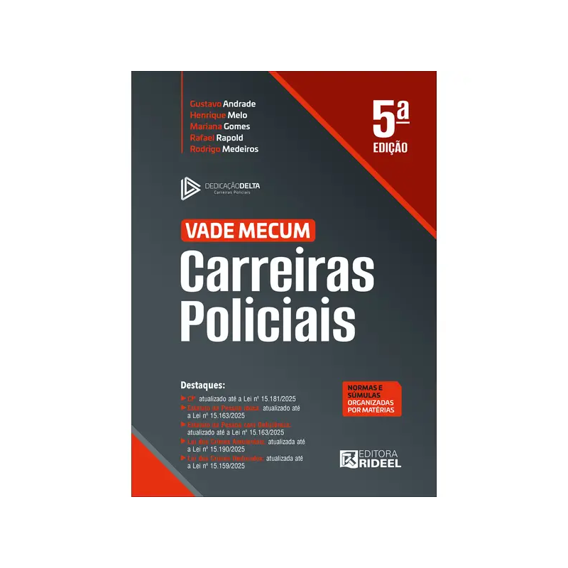 VADE MECUM CARREIRAS POLICIAIS - DEDICAÇÃO DELTA