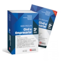 VADE MECUM CIVIL E EMPRESARIAL 3ª EDIÇÃO + ENCARTE DE ATUALIZAÇÃO - 40º EXAME DE ORDEM