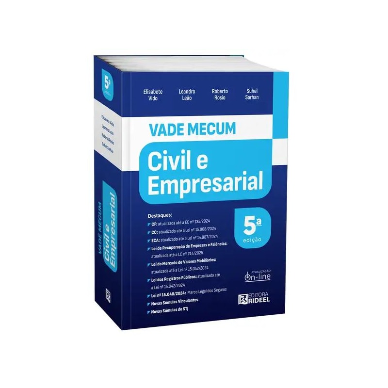VADE MECUM CIVIL E EMPRESARIAL - 43º EXAME DA ORDEM - 2025
