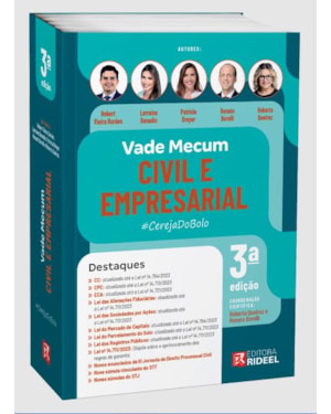 VADE MECUM CIVIL E EMPRESARIAL #CEREJADOBOLO - 3ª EDIÇÃO