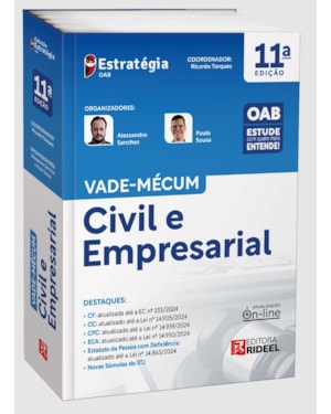 VADE-MÉCUM CIVIL E EMPRESARIAL - ESTRATÉGIA