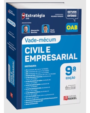 VADE-MÉCUM CIVIL E EMPRESARIAL - ESTRATÉGIA - 9ª EDIÇÃO